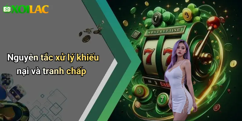 Nguyên tắc xử lý khiếu nại và tranh chấp