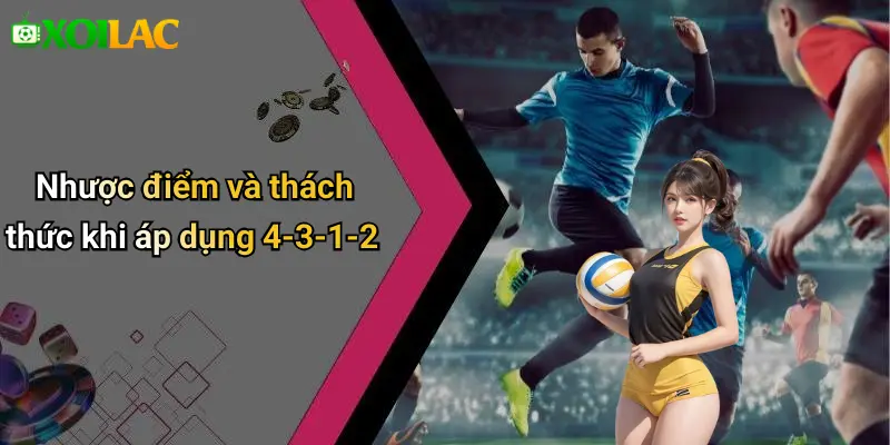Nhược điểm và thách thức khi áp dụng 4-3-1-2