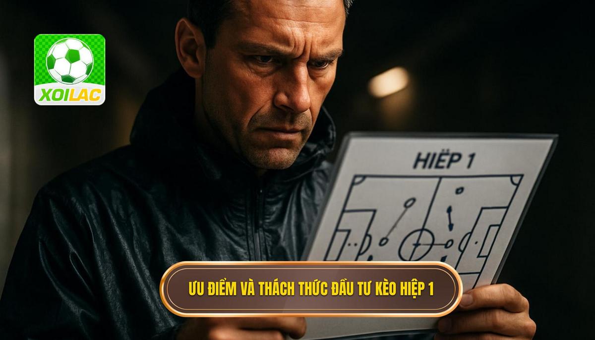 Phân tích ưu điểm và thách thức khi đầu tư vào kèo hiệp 1
