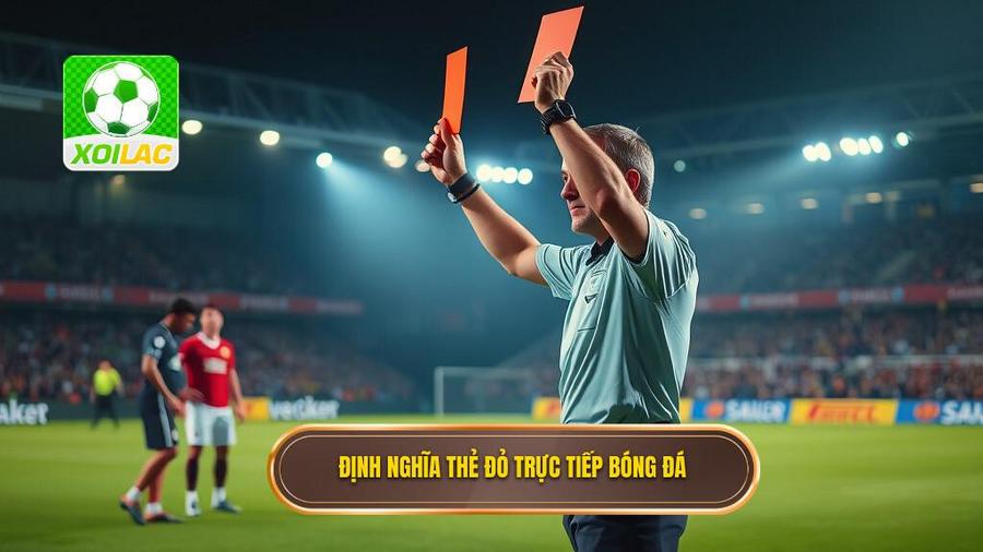 1. Định nghĩa thẻ đỏ trực tiếp bóng đá