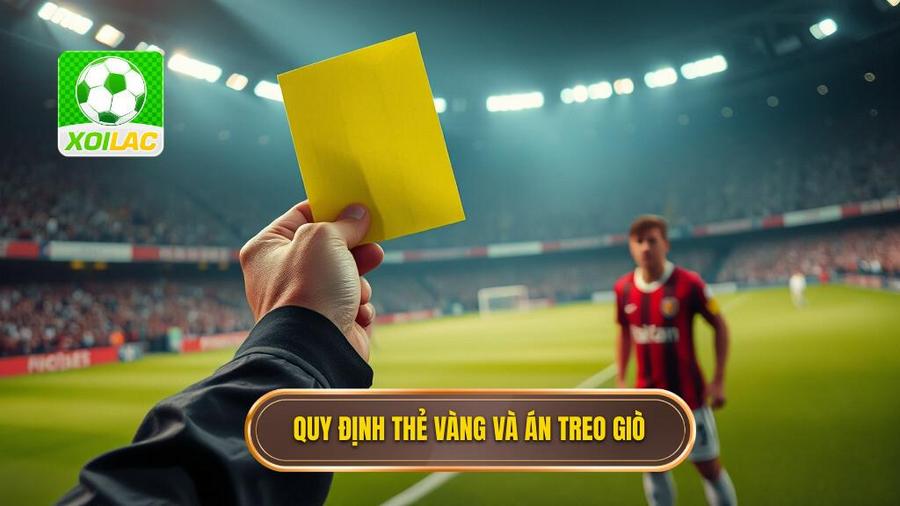1. Quy định thẻ vàng và án treo giò