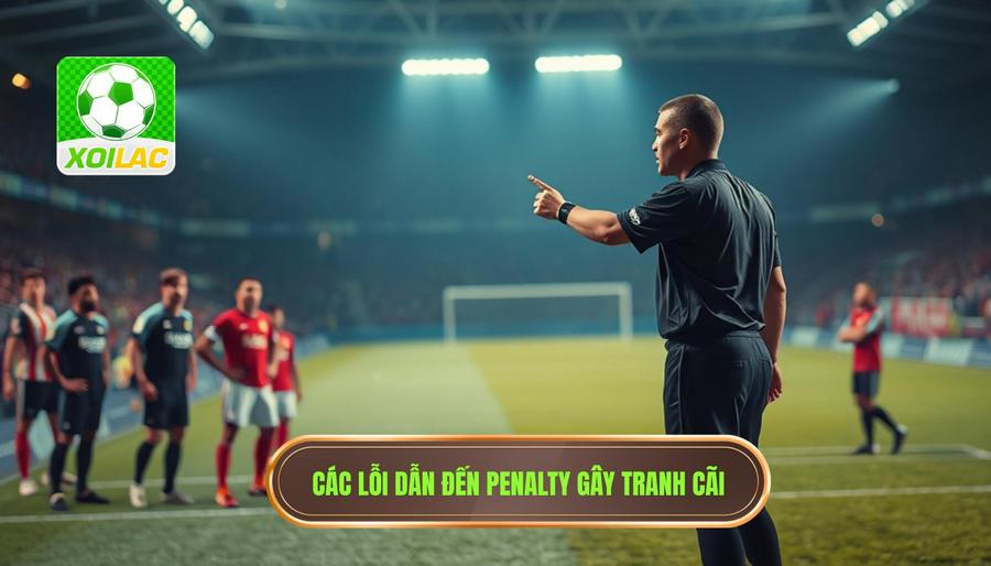 Phân tích các lỗi phổ biến dẫn đến tình huống penalty gây tranh cãi