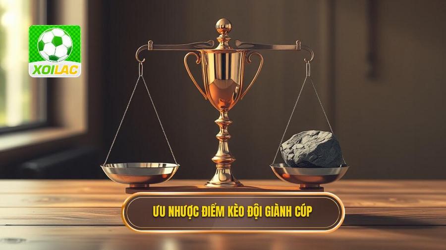 Bảng so sánh ưu và nhược điểm khi chơi kèo đội giành cúp